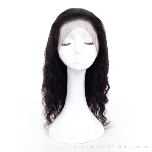 Wholesale 360 Lace Wig Vendors Cuticle Aligned Raw Virgin Hair Unprocessed 100% Human Hair 360 Lace Front Wig With Baby Hair